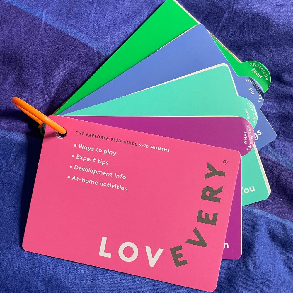 Lovevery Play Guide, The Explorer Play Kit, 9-10 Months